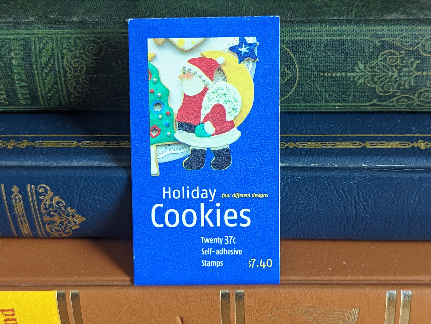 Holiday Cookies, Vintage Unused USPS 37 Cent Postage Stamps, 2005, Self-Adhesive