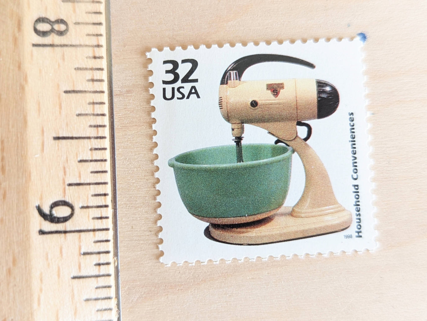 Household Purchases stamps, Set of 5, Vintage Unused USPS 32 Cent Postage Stamps, 1930s Celebrate the Century Stamps 1998, Gummed
