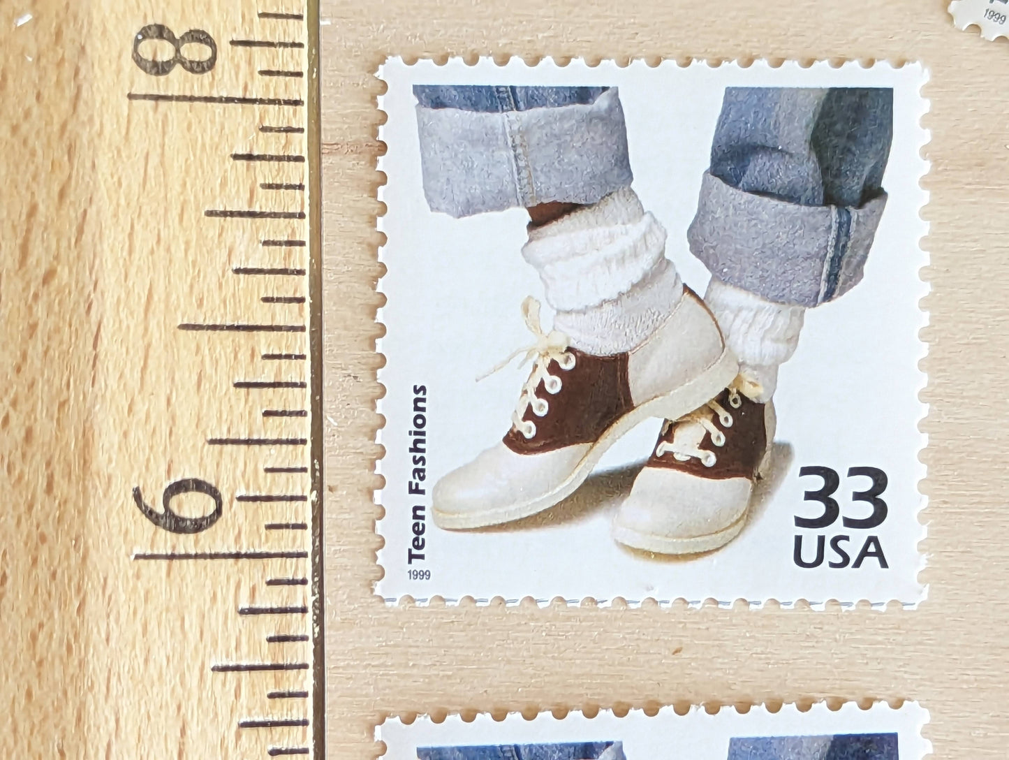 50s Fashion Stamps, Set of 5, Vintage Unused USPS 33 Cent Postage Stamps, 1950s Celebrate the Century Stamps 1998, Gummed