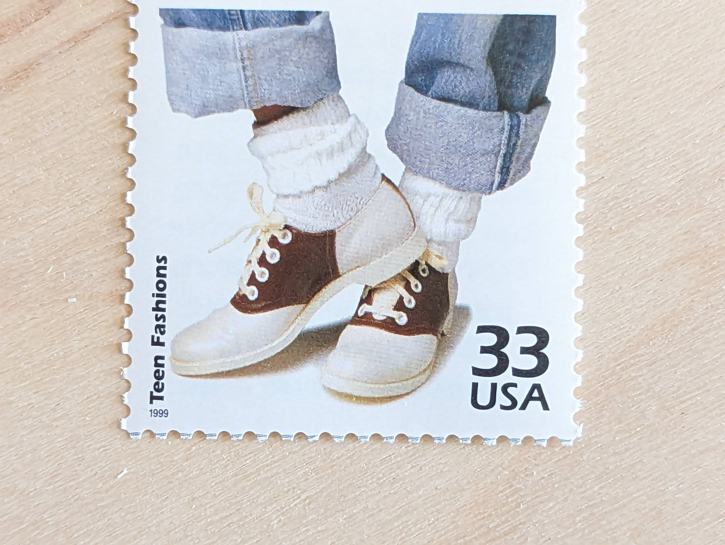 50s Fashion Stamps, Set of 5, Vintage Unused USPS 33 Cent Postage Stamps, 1950s Celebrate the Century Stamps 1998, Gummed