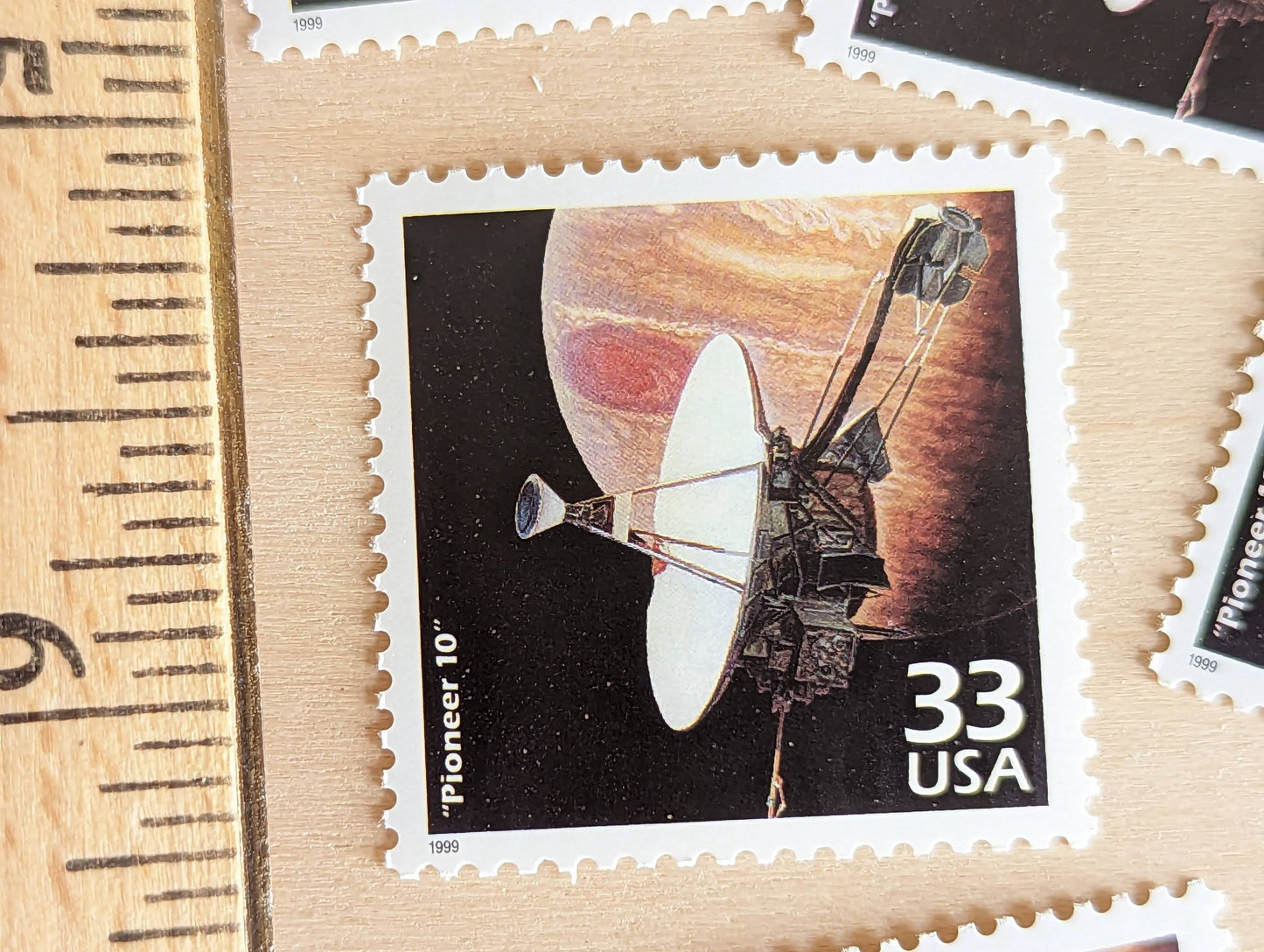 Disco Music Stamps, Set of 5, Vintage Unused USPS 33 Cent Postage Stamps, 1970s Celebrate the Century Stamps 1998, Gummed