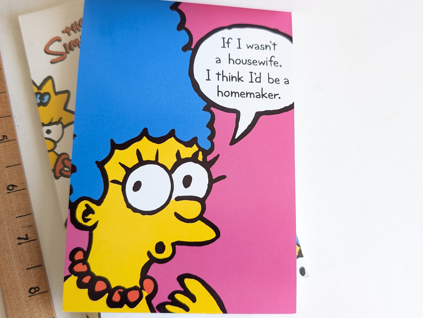 The Simpsons Postcards, Set of 5 or Booklet of 20 Unused USPS Postcards, 4x6 Inches, 2009