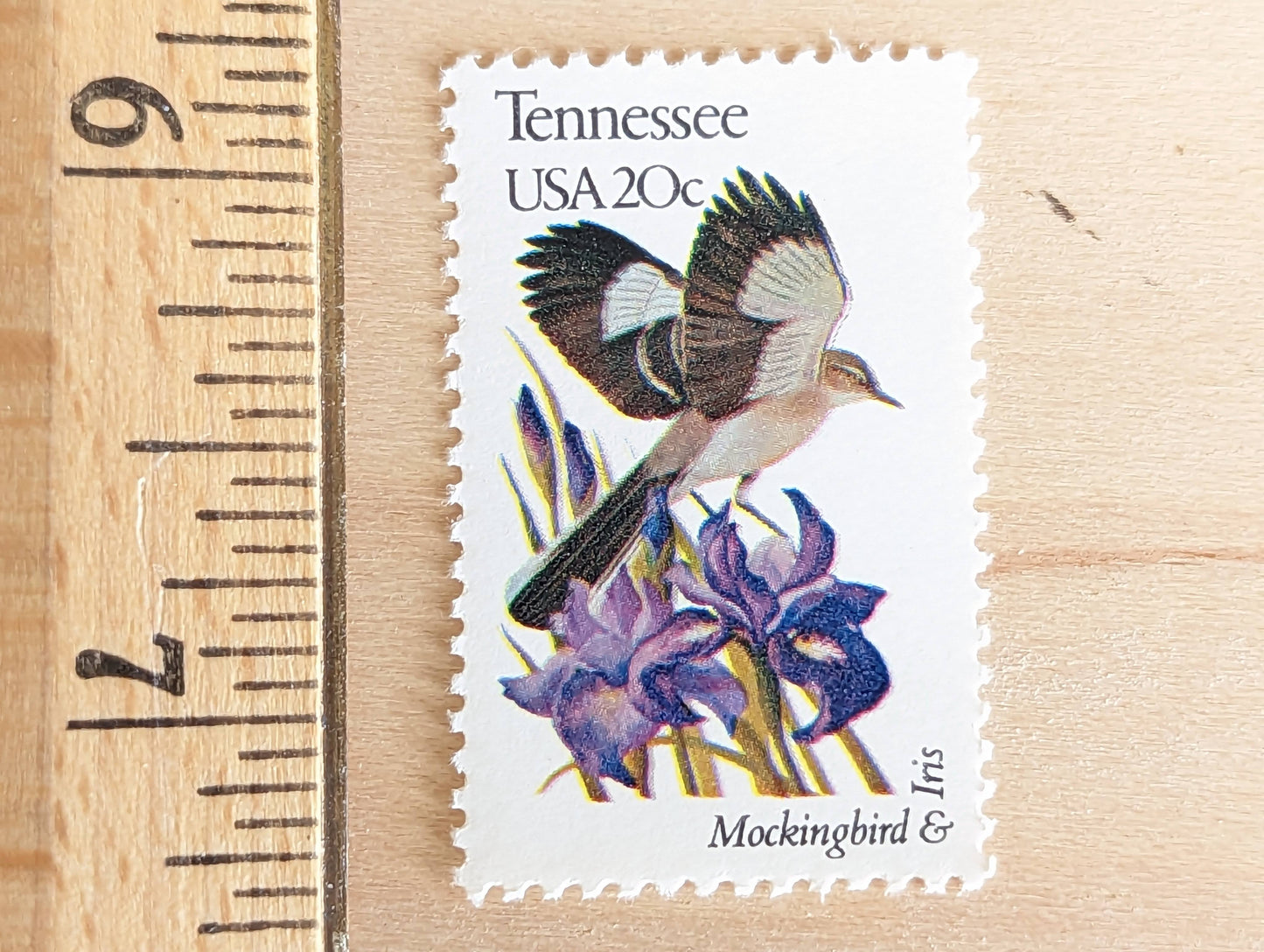 5 Tennessee State Bird and Flower, 20 Cent, 1982, Unused Postage Stamps