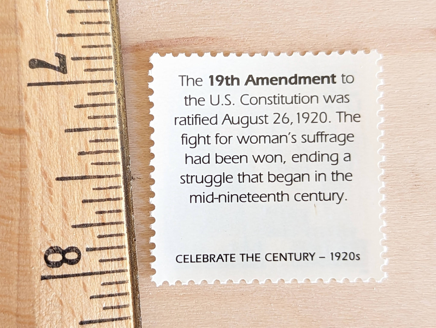 5 The 19th Amendment, 32 Cent, 1998, 1920s Celebrate The Century, Unused Postage Stamps