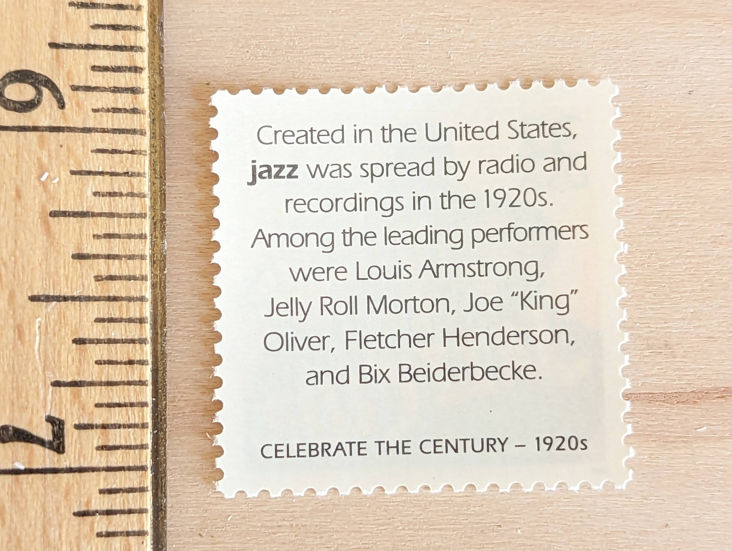 5 Jazz, 32 Cent, 1998, 1920s Celebrate The Century, Unused Postage Stamps