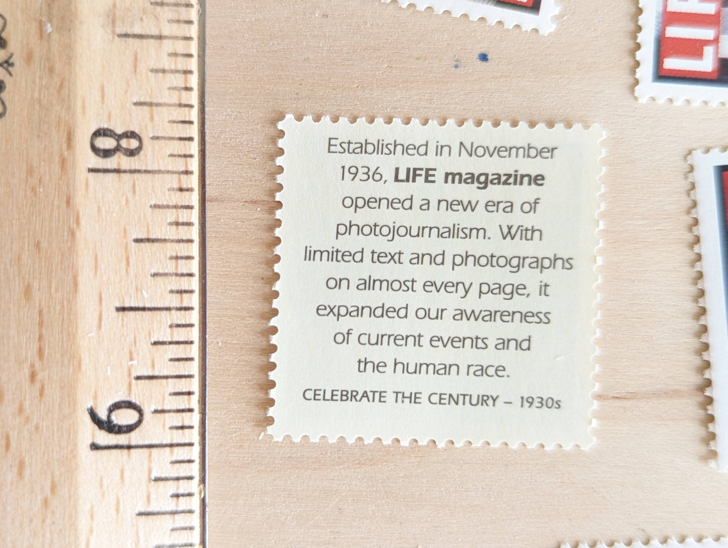 5 Life Magazine stamps, 32 Cent, 1998, 1930s Celebrate The Century, Unused Postage Stamps