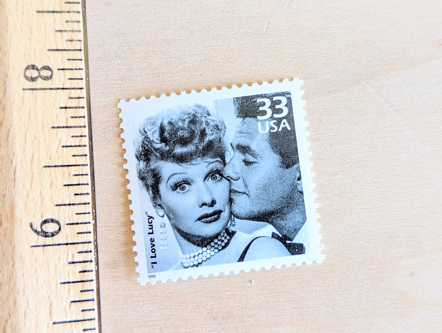 5 "I Love Lucy" Stamps, 33 Cent, 1998, 1950s Celebrate The Century, Unused Postage Stamps