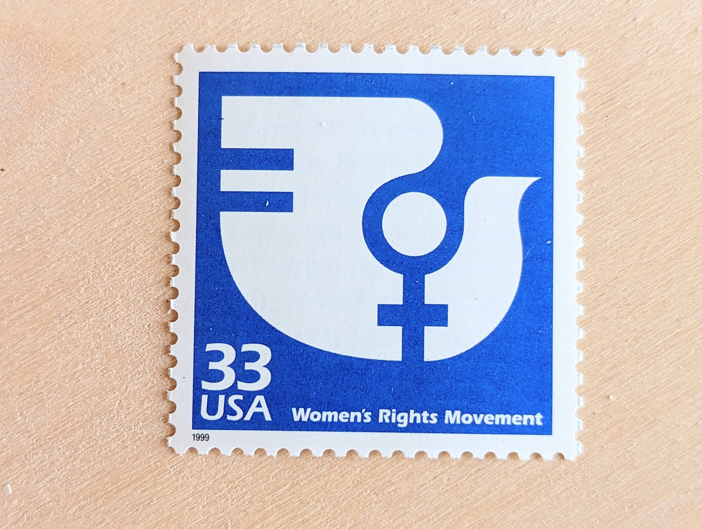 5 Womens Rights Movement Stamps, 33 Cent, 1998, 1970s Celebrate The Century, Unused Postage Stamps