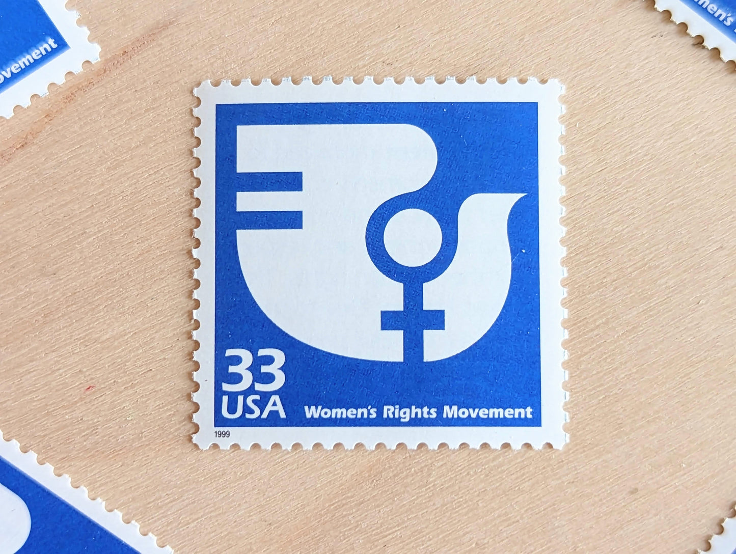 5 Womens Rights Movement Stamps, 33 Cent, 1998, 1970s Celebrate The Century, Unused Postage Stamps