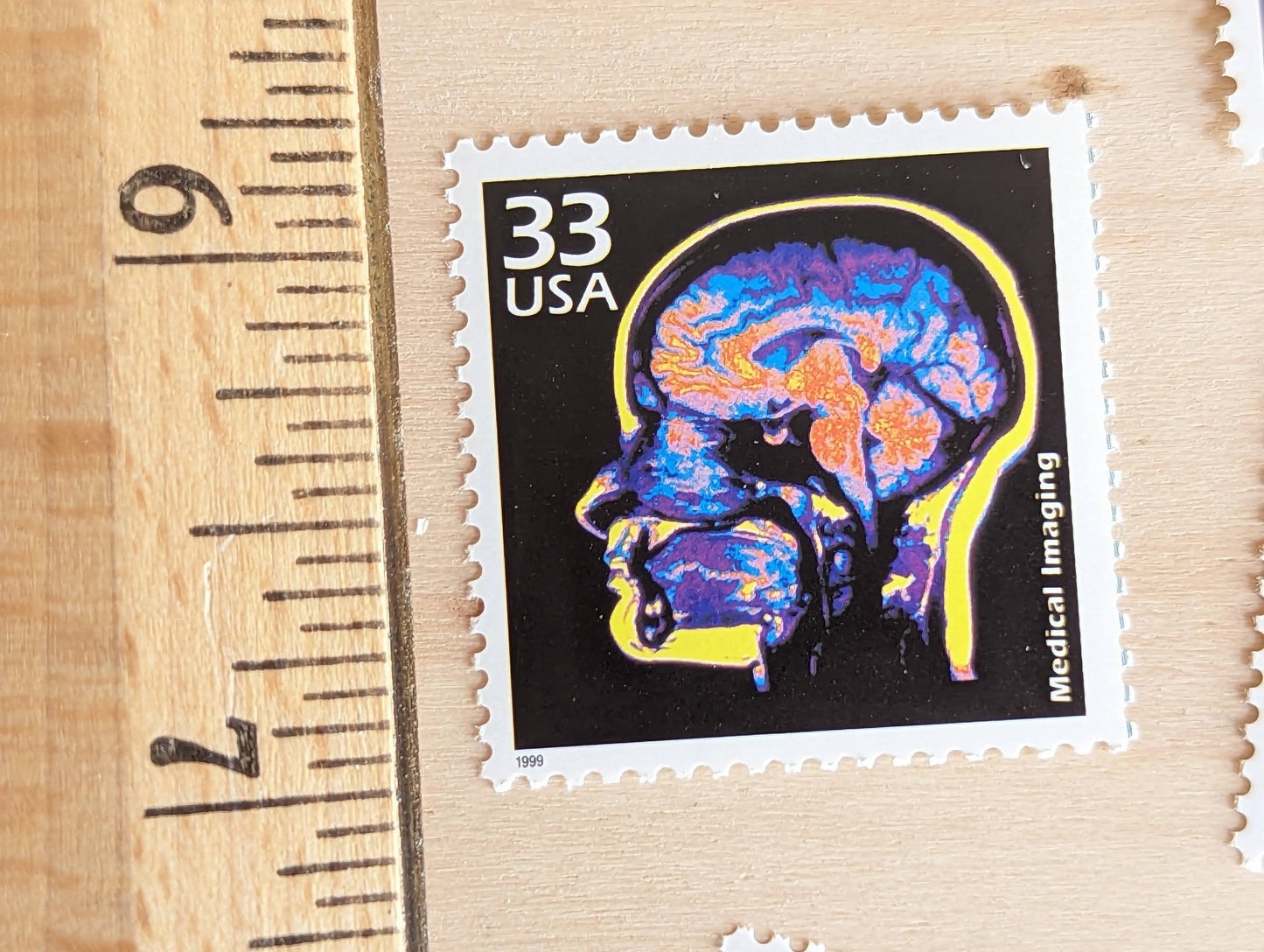 5 Medical Imaging Stamps, 33 Cent, 1998, 1970s Celebrate The Century, Unused Postage Stamps