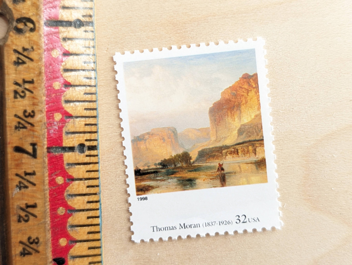 5 Western Landscape by Thomas Moran 32 Cent, Four Centuries of American Art Postage Stamps, Unused US Postage Stamps, 1997