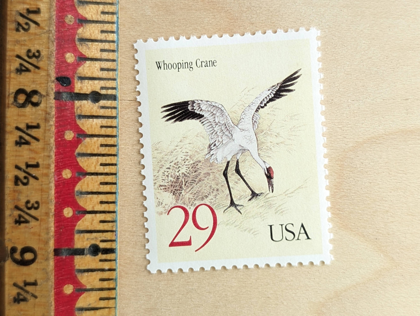 10 Whooping Crane Stamps, 29 Cent Unused US Stamps, 1994