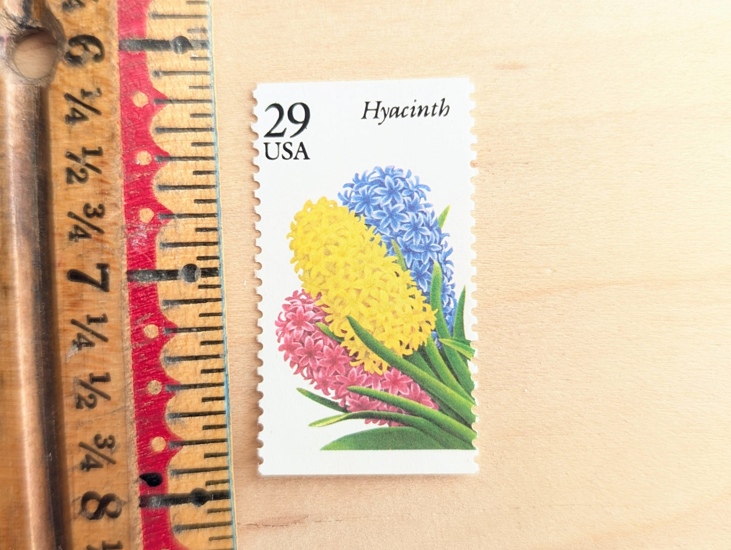 5 Hyacinth Stamps, Unused Postage Stamps, 29 Cent Stamps, Flower Stamps