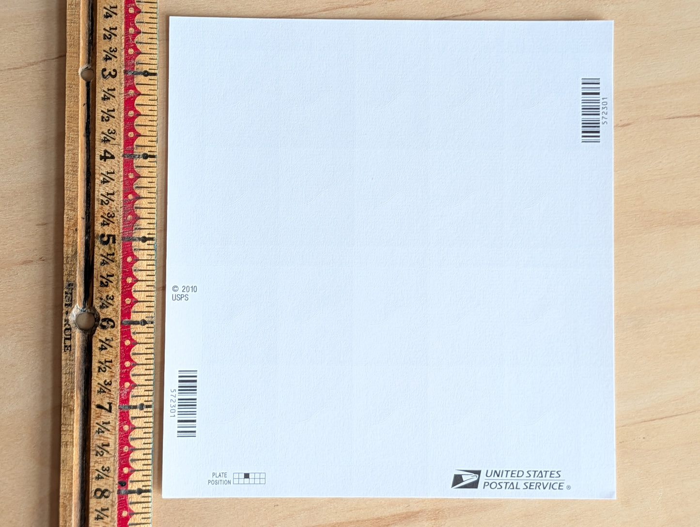 Garden of Love Unused Postage Stamps, USPS Forever Stamps, 2010 Self-Adhesive