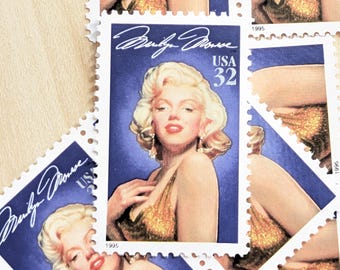 Marilyn Monroe Unused US Stamp Sheet, 1995, Sheet of 20, 32 Cent Stamps, Legends of Hollywood