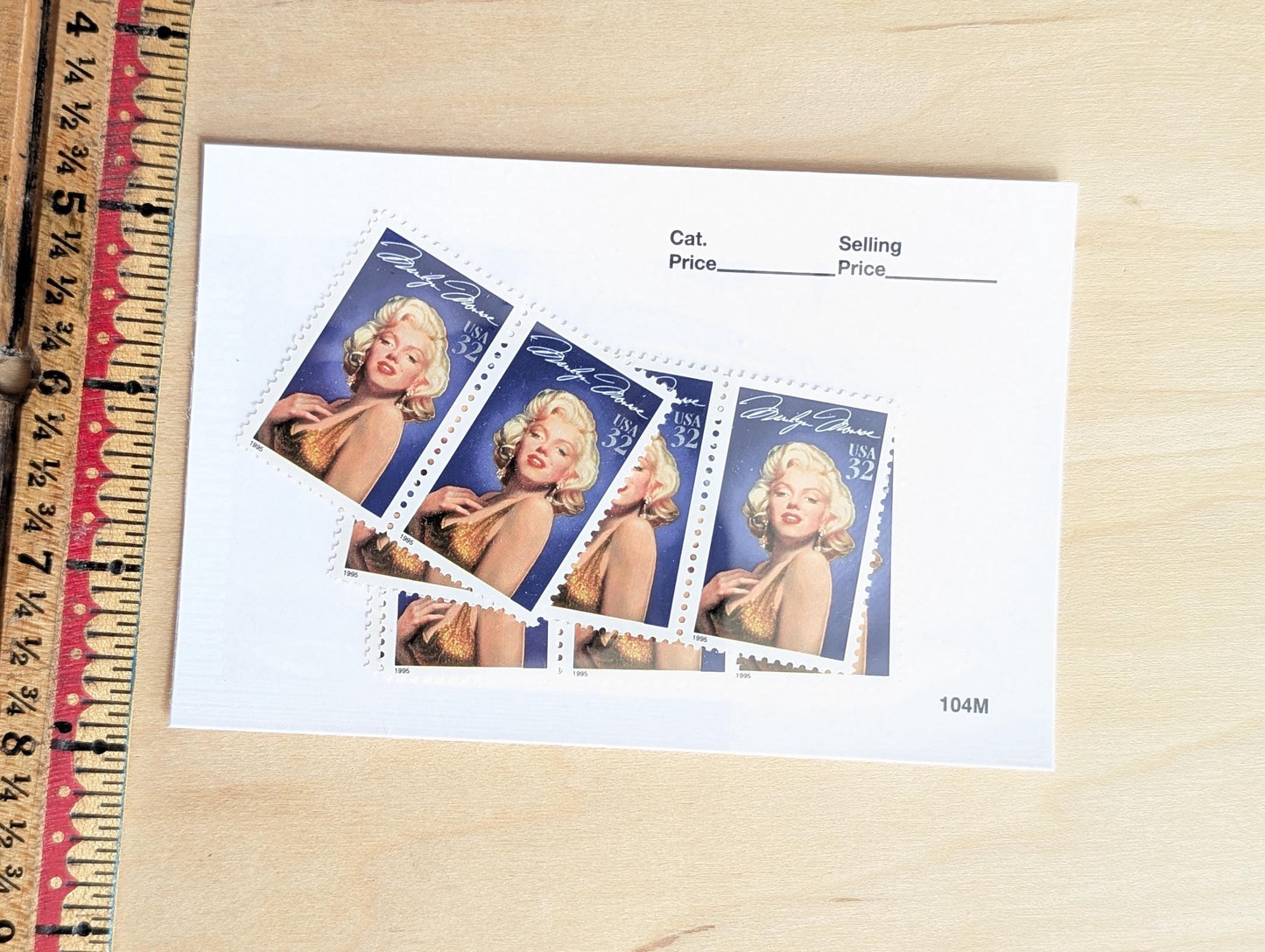 Marilyn Monroe Unused US Stamp Sheet, 1995, Sheet of 20, 32 Cent Stamps, Legends of Hollywood