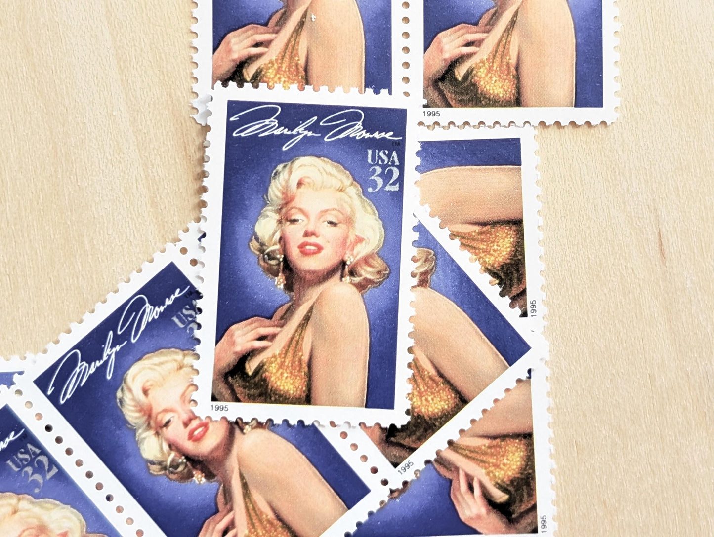 Marilyn Monroe Unused US Stamp Sheet, 1995, Sheet of 20, 32 Cent Stamps, Legends of Hollywood